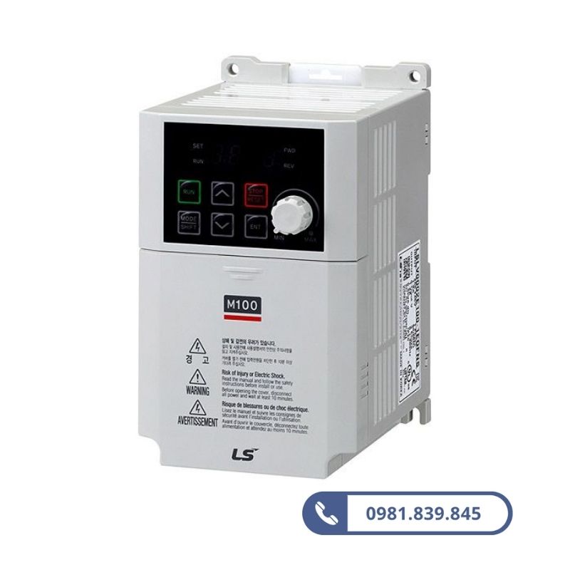 Biến tần LS LSLV0008M100-1EOFNS 0.75kW 1 pha 220VAC