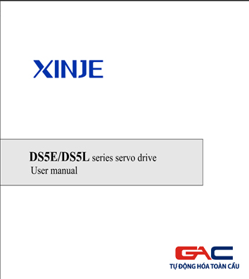 Servo Xinje DS5E – DS5L Manual
