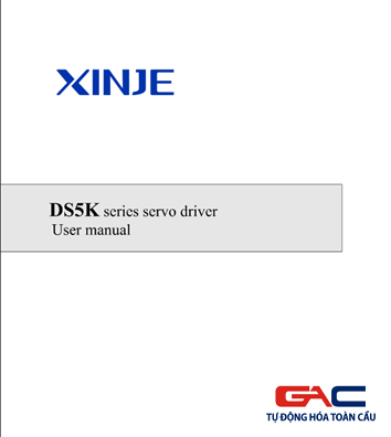 Servo Xinje DS5K Manual