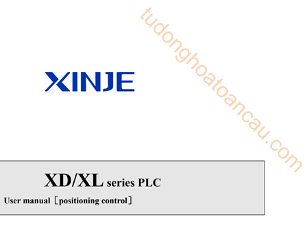 Tài liệu điều khiển vị trí với PLC Xinje dòng XD,XL