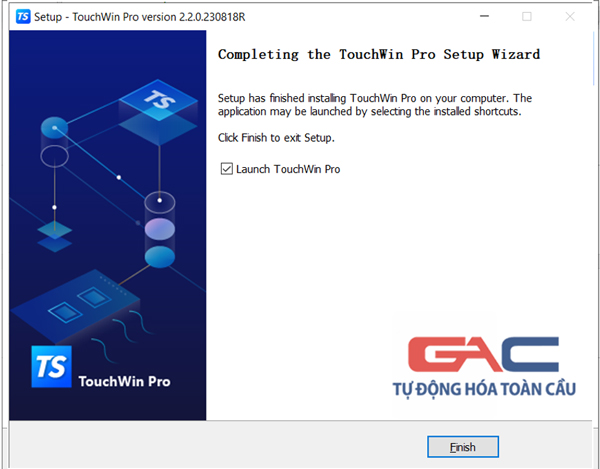 Cài đặt phần mềm lập trình HMI Xinje TouchWin Pro