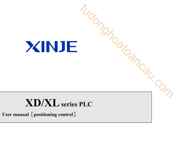 Tài liệu điều khiển vị trí PLC Xinje dòng XD, XL