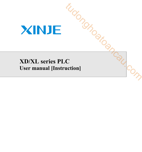 Tài liệu hướng dẫn lập trình dòng XD, XL