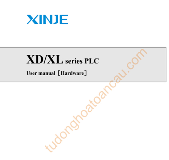 Tài liệu lập trình PLC Xinje dòng XD-XL