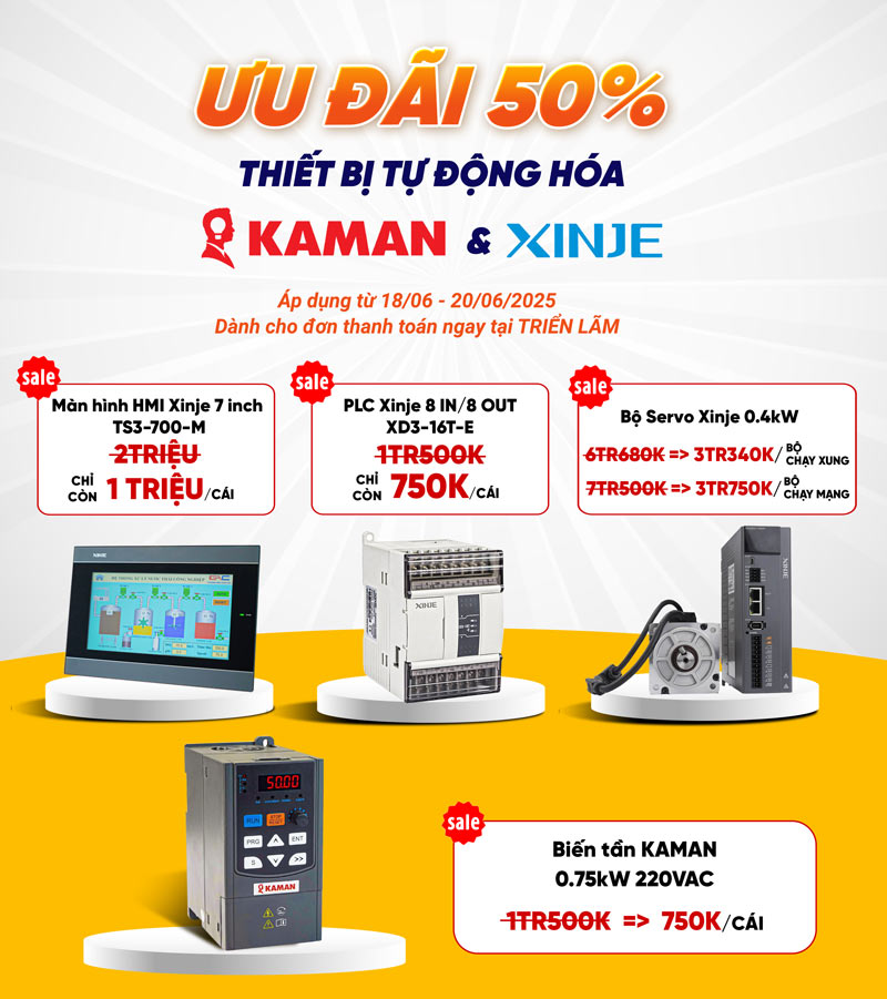 Ưu đãi 50% sản phẩm tại triển lãm Bình Dương