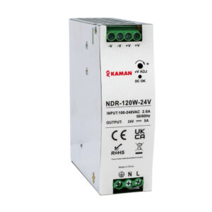 Nguồn gắn thanh ray 24V 6.5A Kaman - NDR-150W-24V