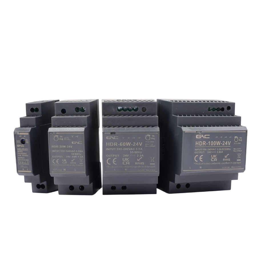 Nguồn gắn thanh ray GAC HDR