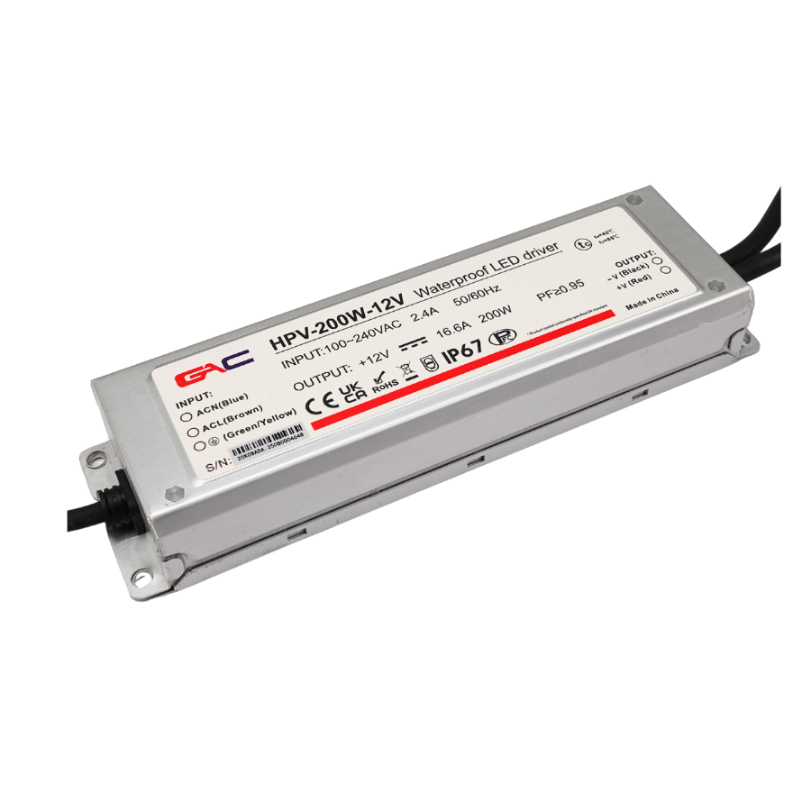 Nguồn đèn LED chống nước GAC HPV - 24V