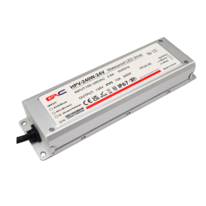 Nguồn đèn LED 24V chống nước  10A GAC - HPV-240W-24V