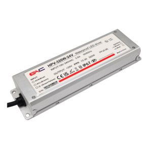 Nguồn đèn LED 24V chống nước  13.3A GAC - HPV-320W-24V
