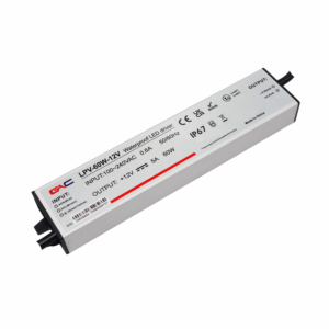 Nguồn đèn LED 24V chống nước 2.5A GAC - LPV-60W-24V