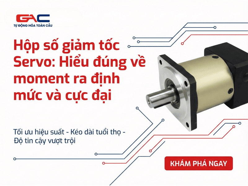 hộp số giảm tốc servo