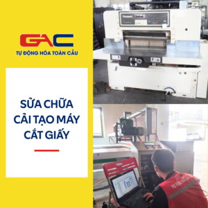 Sữa chữa, cải tạo máy cắt giấy (máy xén giấy công nghiệp)