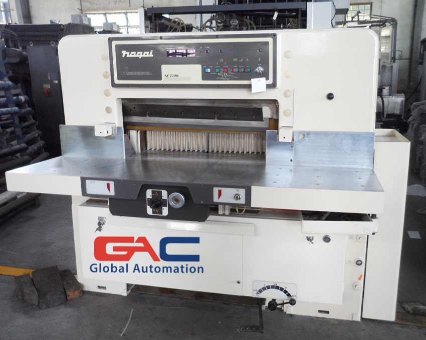 Sữa chữa, cải tạo máy cắt giấy (máy xén giấy công nghiệp)