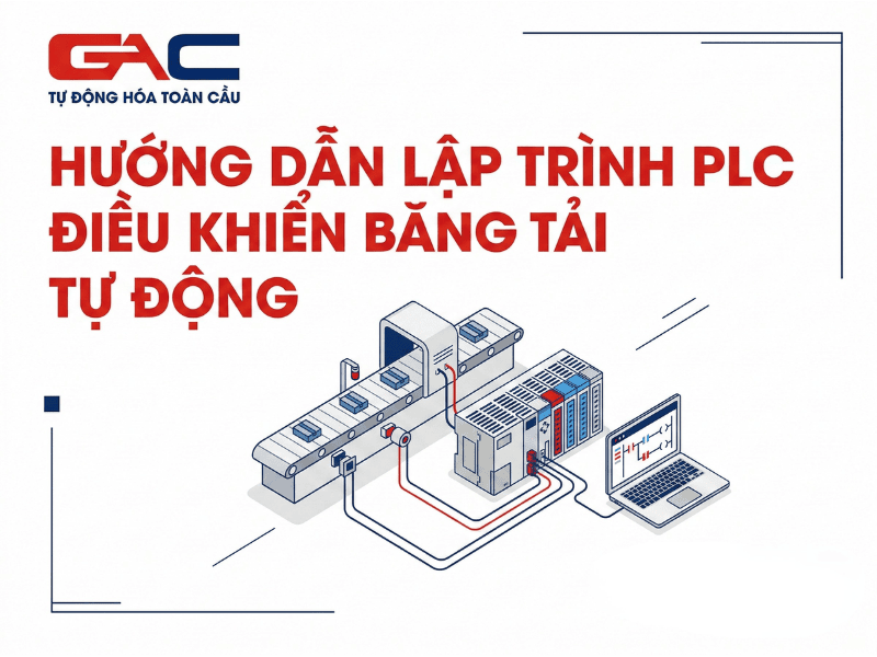 PLC điều khiển băng tải