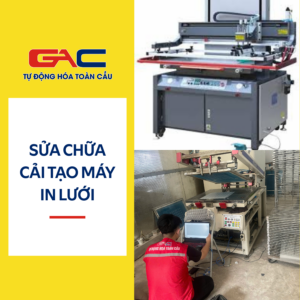 Sửa chữa, cải tạo máy in lưới