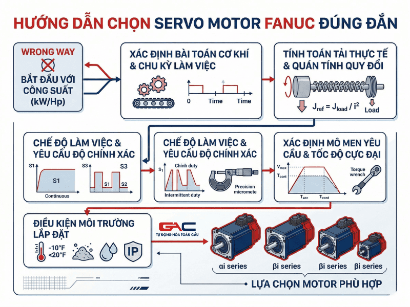 servo fanuc