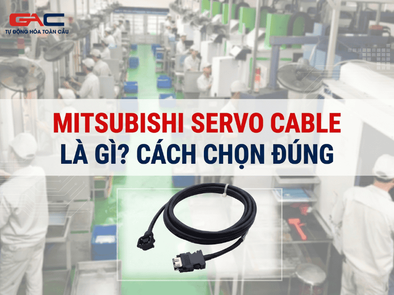 mitsubishi servo cable