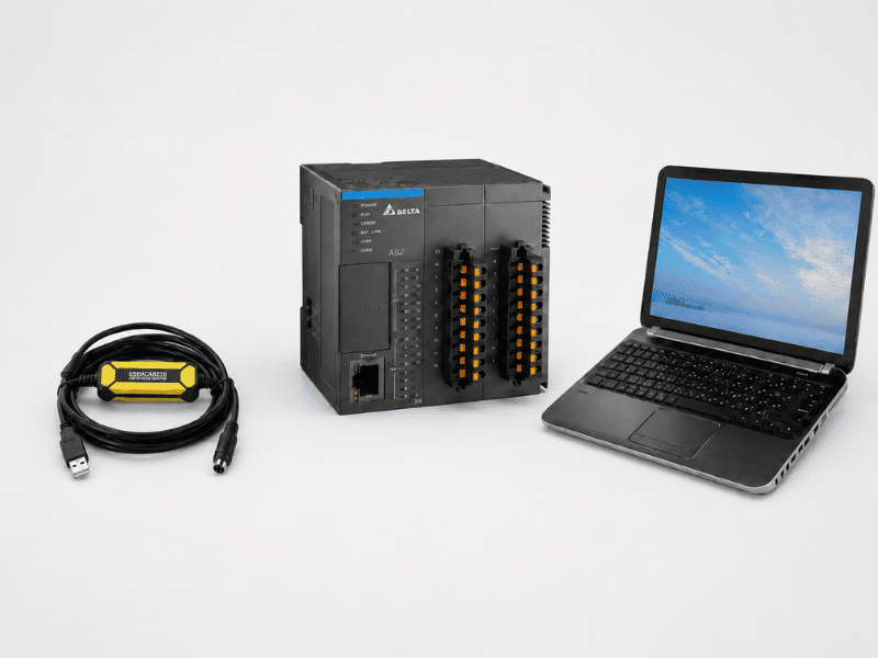 cáp lập trình PLC Delta