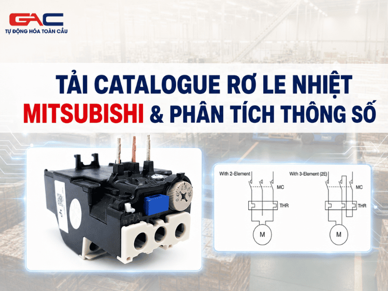 catalogue rơ le nhiệt mitsubishi