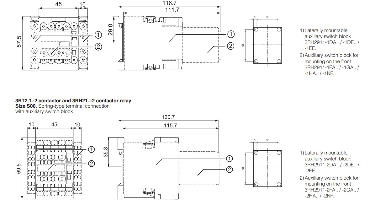 siemens contactor catalogue
