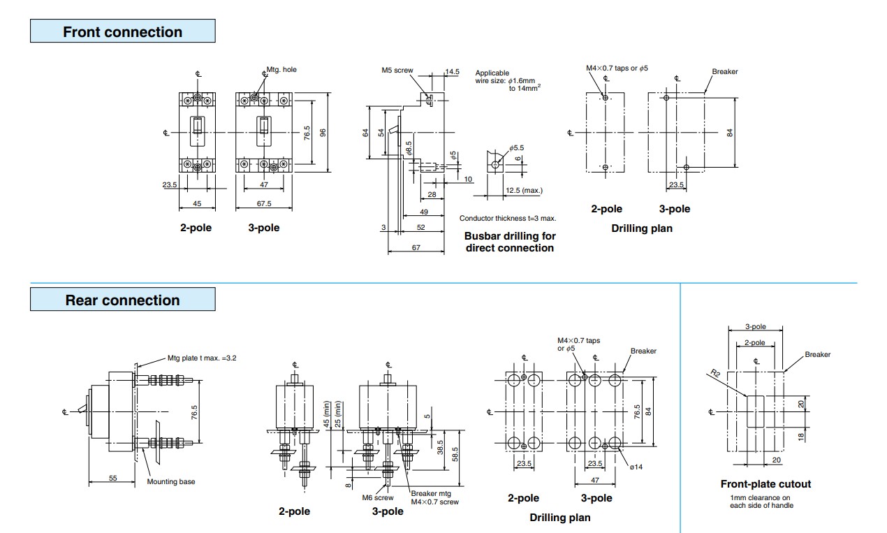 catalog mccb mitsubishi
