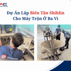 Dự Án Lắp Biến Tần Shihlin Cho Máy Trộn Ở Ba Vì