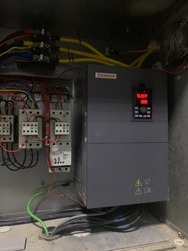 lắp biến tần Kaman cho máy nén khí trục vít