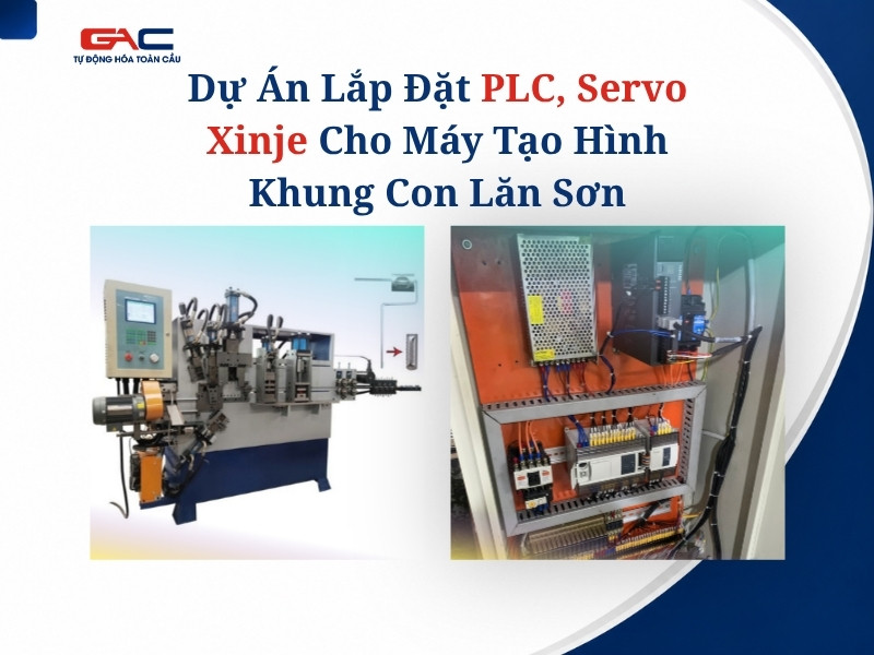 máy tạo hinh khung con lăn sơn