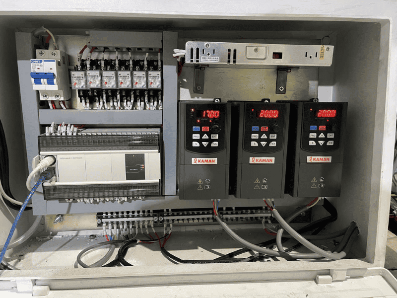 lập trình máy chiết rót bơm nhu động
