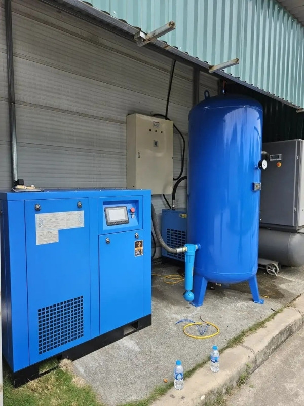 lắp biến tần Kaman cho máy nén khí trục vít
