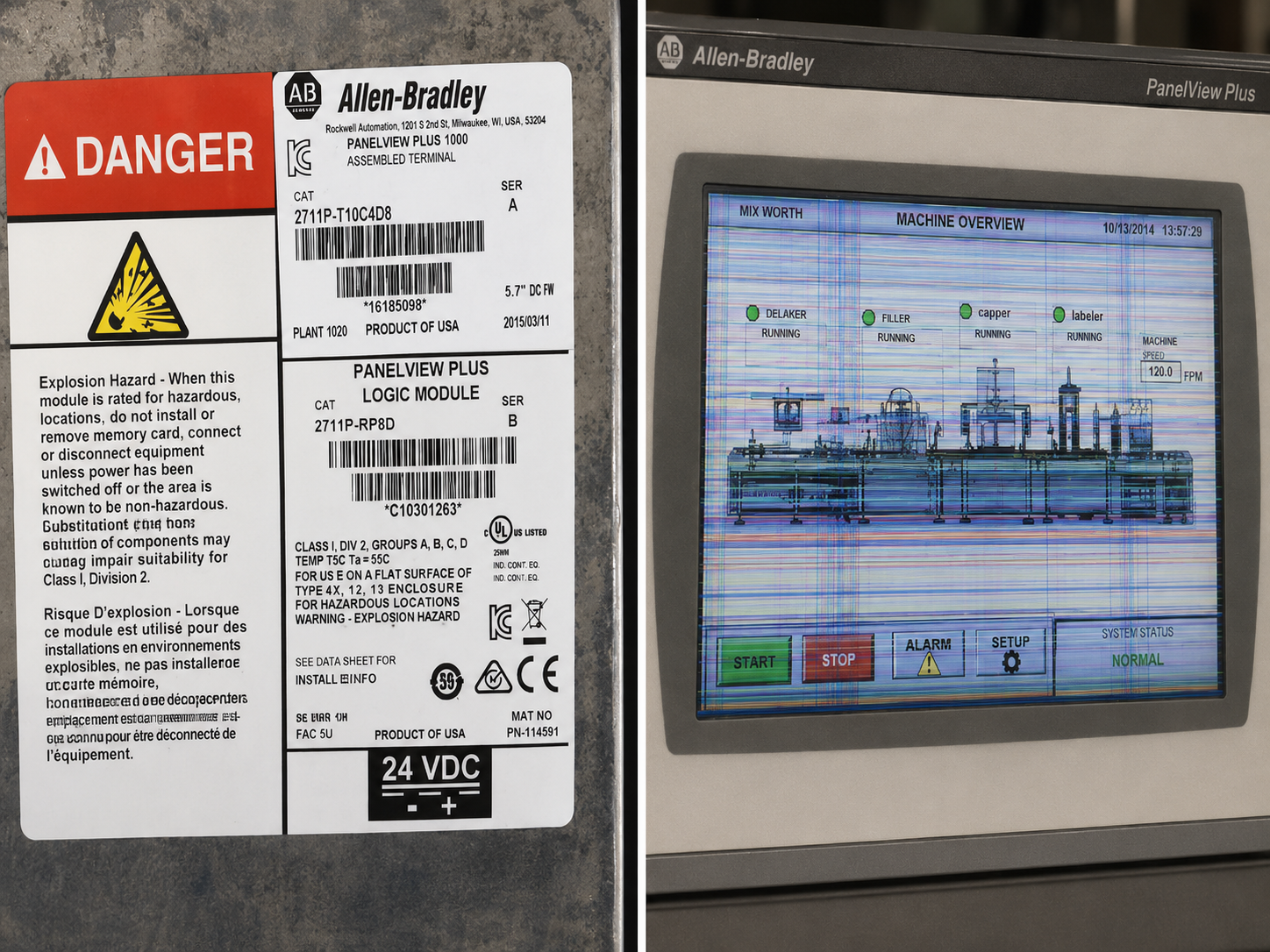 Sửa chữa HMI Allen Bradley