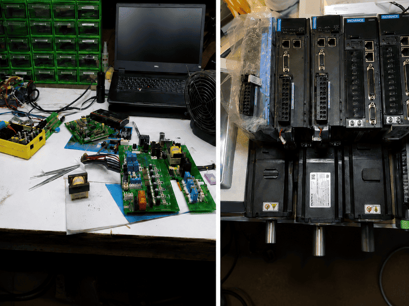 sửa chữa servo inovance
