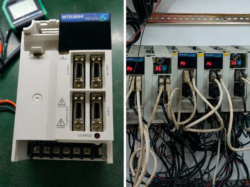sửa chữa servo mitsubishi