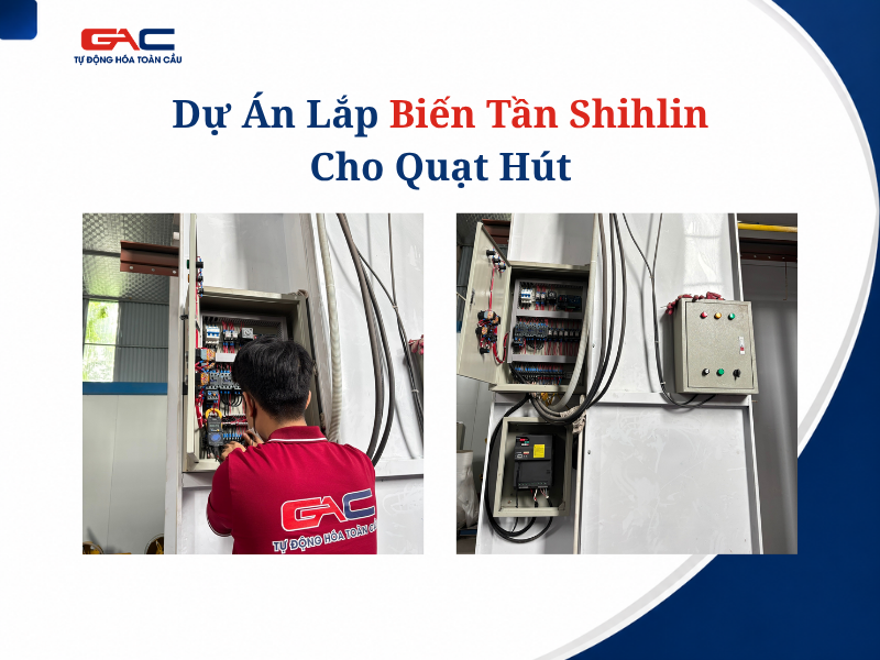 Dự Án Lắp Biến Tần Shihlin Cho Quạt Hút
