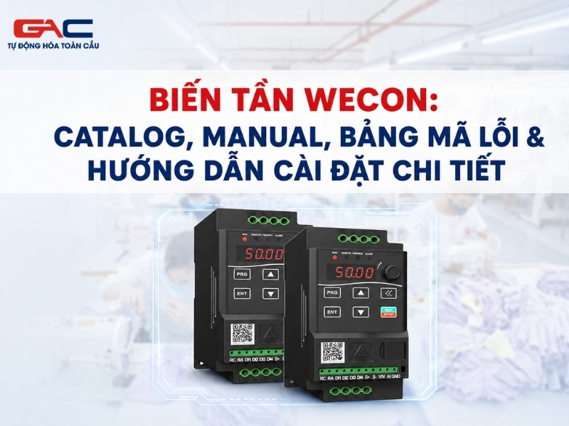 biến tần wecon