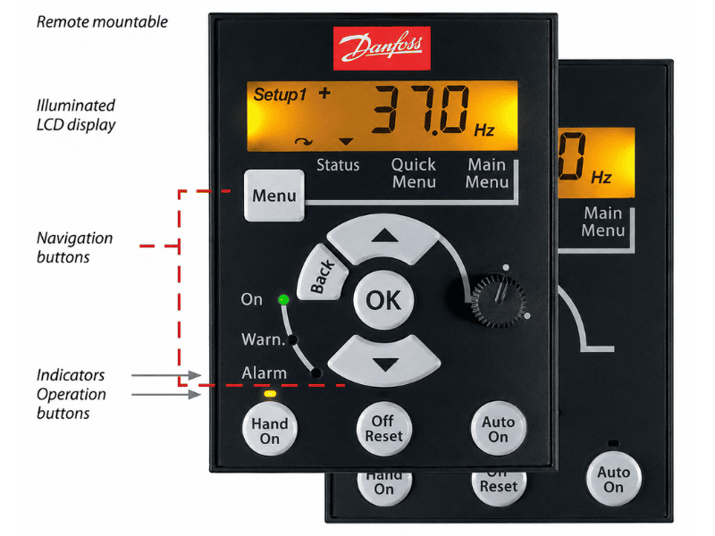 cài đặt biến tần danfoss fc51