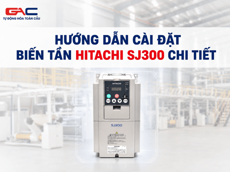 cài đặt biến tần Hitachi SJ300