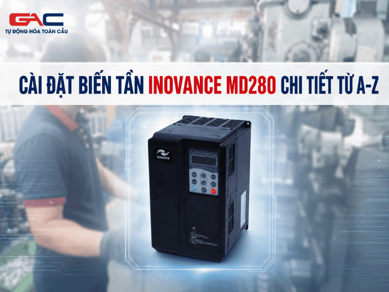 cài đặt biến tần inovance MD280