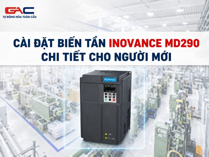 cài đặt biến tần inovance MD290