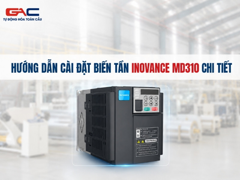 cài đặt biến tần Inovance MD310