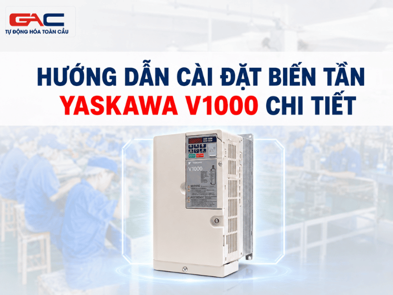 cài đặt biến tần yaskawa V1000