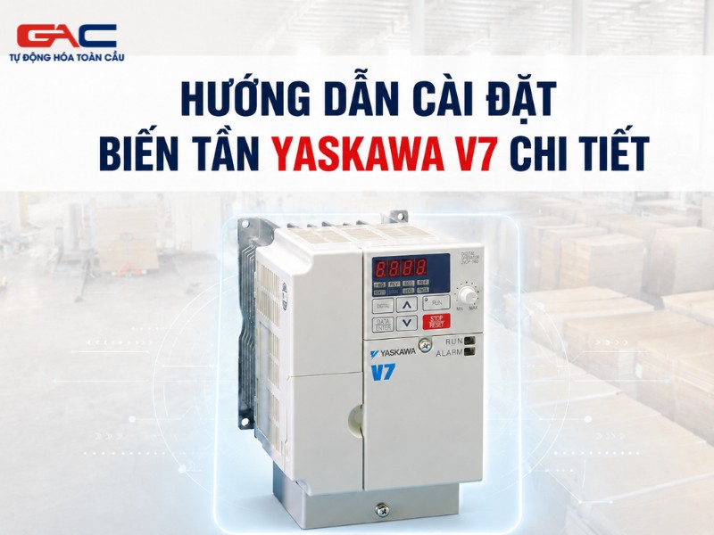 cài đặt biến tần yaskawa V7