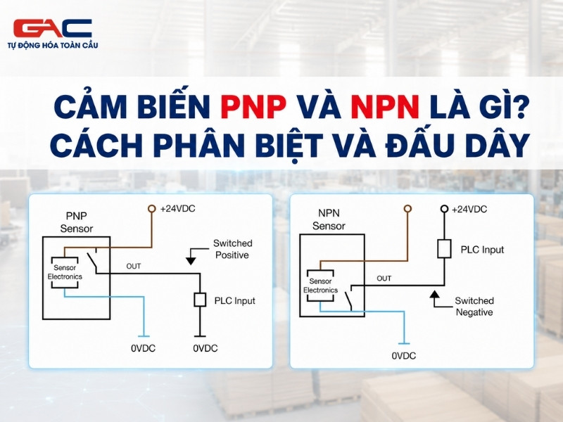 cảm biến PNP và NPN