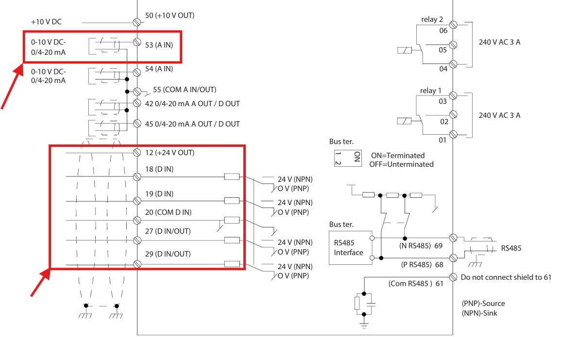 cài đặt biến tần danfoss fc101