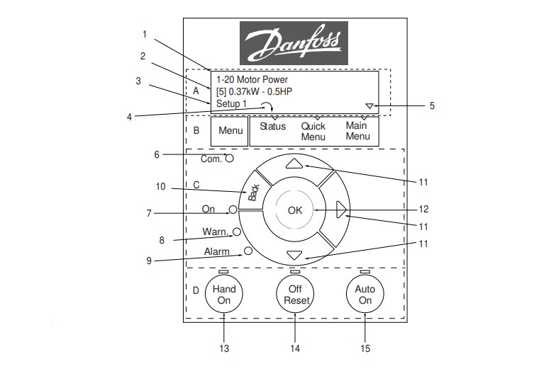 cài đặt biến tần danfoss fc 111