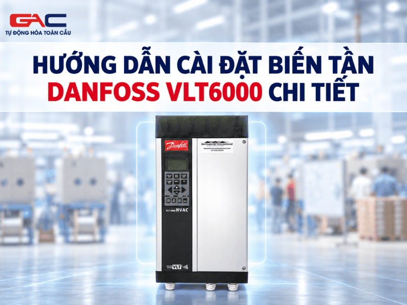 cài đặt biến tần Danfoss VLT6000