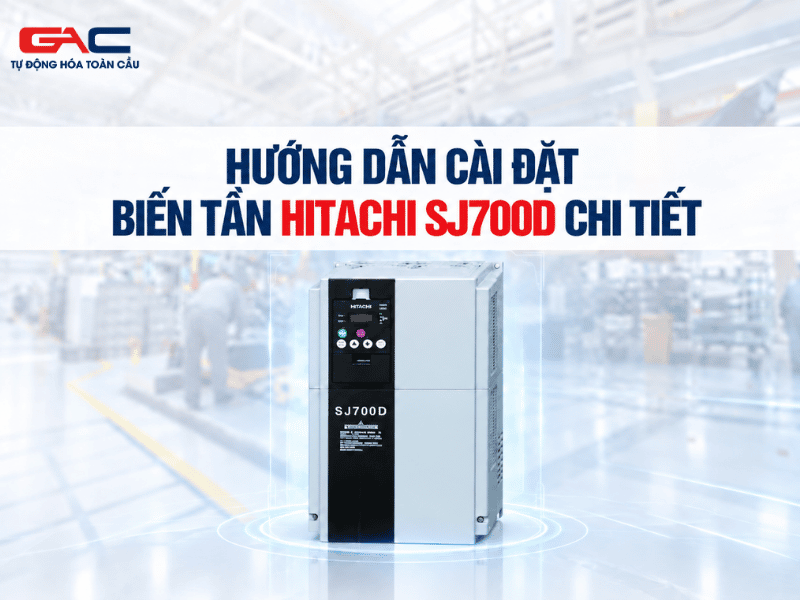 cài đặt biến tần hitachi sj700d