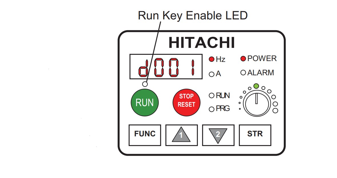 cài đặt biến tần hitachi x200