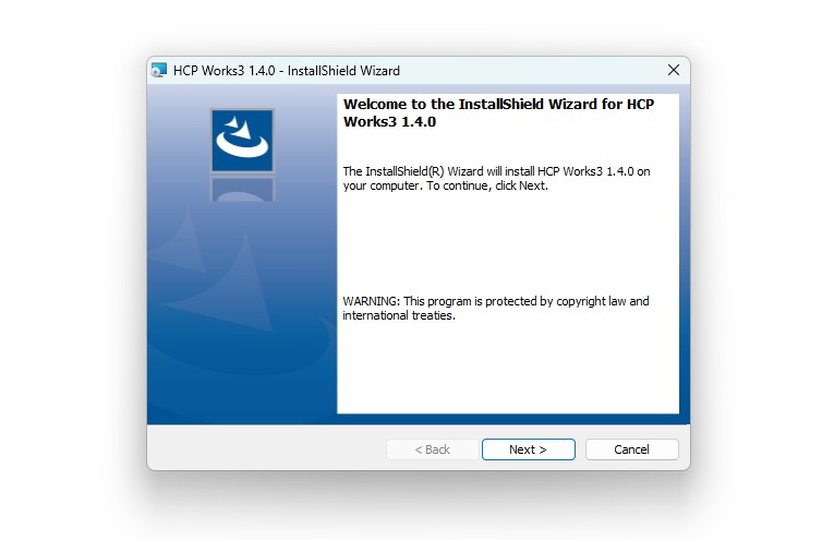 cài đặt hcp works3